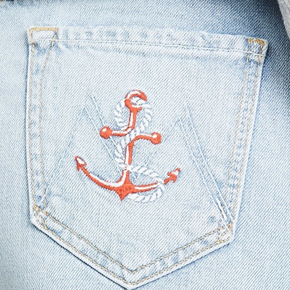 MOTHER Denim Short Easy Does It - Picture 6 of 9